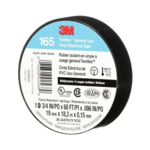 CINTA AISLANTTE  165 3M NEGRO 19 MM X 18.5M