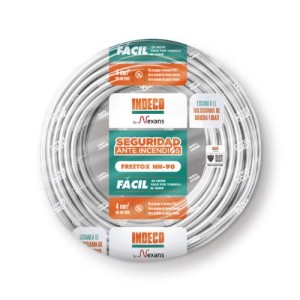 CABLE NH-90 450/750V 4MM2 BLANCO INDECO