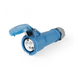 TOMA AEREO 16A 2P+T 250V AZUL 6H IP44 MENNEKES