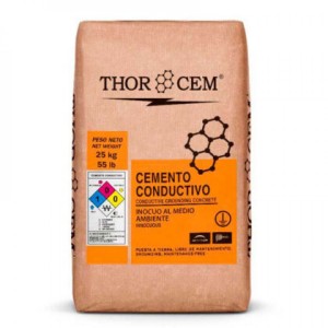 cemento conductivo thorcem 25kg