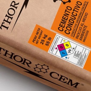 cemento conductivo thorcem 25kg