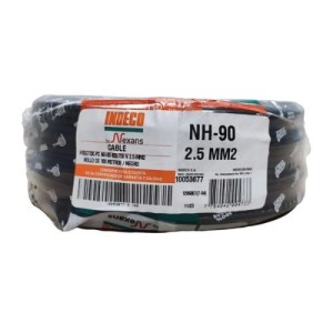 CABLE NH-90 450/750V 2.5MM2 NEGRO INDECO