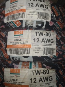 CABLE TW-80 12 AWG 